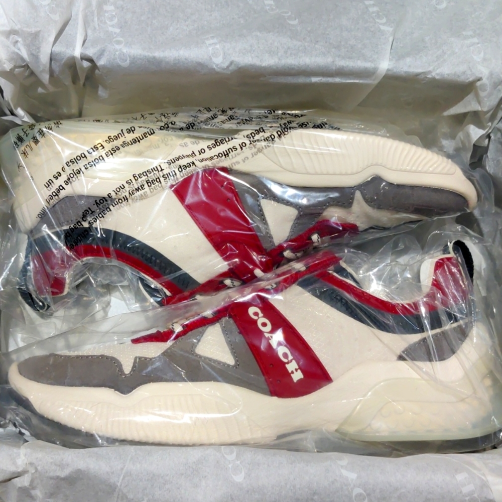 New! Citysole Runner in Chalk/Sport Red, Men's Size 8 (Only 1 left!)